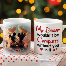 Load image into Gallery viewer, Personalized Romantic Coffee Mug for Couples Coffee Mug PopCulturePrints