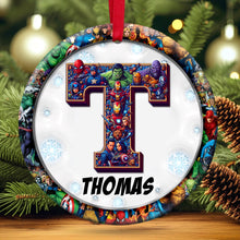 Load image into Gallery viewer, Personalized Christmas Ornaments for Pop Culture Fans Ornament PopCulturePrints
