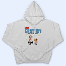 Load image into Gallery viewer, Just A Grandma And Her Grandkids - Personalized T-Shirt T-shirt PopCulturePrints