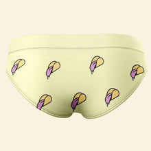Load image into Gallery viewer, Personalized Funny Women's Briefs - Tongue Taco Boxer Briefs PopCulturePrints
