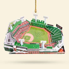 Load image into Gallery viewer, Personalized Baseball Stadium Ornament - Perfect Gift for Baseball Enthusiasts Ornament PopCulturePrints
