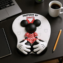 Load image into Gallery viewer, Naughty Couple Mouse Pad With Armrest - Personalized Gifts for Fun-Loving Couples Mouse Pads PopCulturePrints