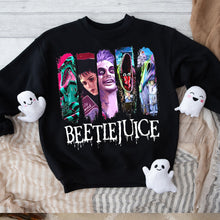 Load image into Gallery viewer, Beetlejuice Horror Movie Retro Halloween T-Shirt Shirts PopCulturePrints