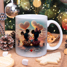 Load image into Gallery viewer, Personalized Romantic Coffee Mug for Couples Coffee Mug PopCulturePrints