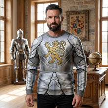 Load image into Gallery viewer, Unleash Your Inner Warrior - Royal Knight Armor Shirt - Personalized Gifts