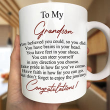 Load image into Gallery viewer, You Believed You Could So You Did - Personalized Mug for Your Daughter Mug PopCulturePrints
