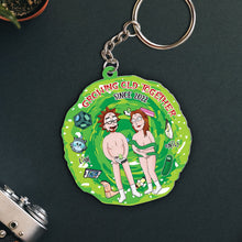 Load image into Gallery viewer, Personalized Portal Keychain - Growing Old Together Since 2022 | Valentine's Day Gifts Keychains PopCulturePrints
