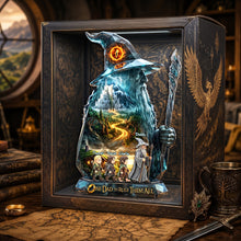 Load image into Gallery viewer, "One Dad to Rule Them All" - Personalized Legendary Trip With Dad Acrylic Plaque - Ideal Gift for Dads and Grandpas Shaped Plaques PopCulturePrints