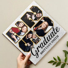Load image into Gallery viewer, Celebrate Your Achievement - Custom Photo Graduate Anniversary Cap Topper Graduation Cap Topper PopCulturePrints