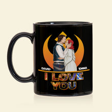 Load image into Gallery viewer, Personalized Couple Kissing Mug Set - Perfect Valentine's Day Gifts for Pop Culture Lovers Coffee Mug PopCulturePrints