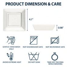 Load image into Gallery viewer, The Beauty of the Future is Found When You Believe in Yourself - Personalized Ring Dish - Gifts for Mom, Grandma, and Graduates Ring Dish PopCulturePrints