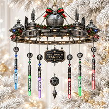 Load image into Gallery viewer, “Bring a Galaxy Home!” - Imperial Darkness Universe Ornament - Personalized Gift for Movie Enthusiasts Ornament PopCulturePrints