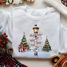 Load image into Gallery viewer, Custom Family Christmas Sweatshirt - Festive Holiday Gift Shirts PopCulturePrints
