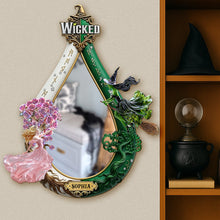 Load image into Gallery viewer, Wickedly Enchanted Flight Mirror - Personalize Your Gift for Musical Fans Mirror PopCulturePrints
