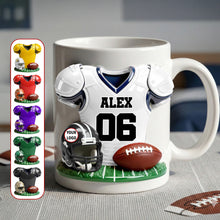 Load image into Gallery viewer, “Kickstart Your Day with Every Sip” - Sport Coffee Mug, Personalized Gifts for Sport Lovers Coffee Mug PopCulturePrints