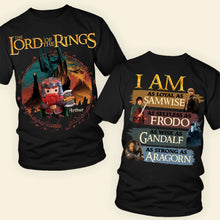 Load image into Gallery viewer, “Be Inspired by Your Heroes” - Personalized Inspired Hero Shirt - Perfect Gift for Fans of The Lord of the Rings Shirts PopCulturePrints