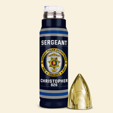 Load image into Gallery viewer, Custom Police Bullet Tumbler - Personalized Gifts for Officers Tumbler Cup PopCulturePrints
