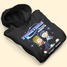 Load image into Gallery viewer, Personalized Y2K Couple Shirt - Unique Valentine's Day Gifts for Couples Shirts PopCulturePrints