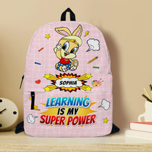 Load image into Gallery viewer, Personalized Cartoon Backpack for Kids - Super Power Design Backpack PopCulturePrints