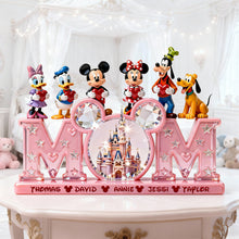 Load image into Gallery viewer, "A Gift from the Heart, Celebrate Mom" - Personalized Heartfelt Mom Acrylic Plaque - Custom Gift for Mom, Grandma, and Loved Ones Shaped Plaques PopCulturePrints