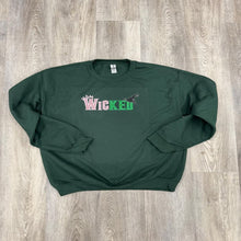 Load image into Gallery viewer, Wicked Glitter Embroidered Sweatshirt - Perfect Gift for Fans Shirts PopCulturePrints