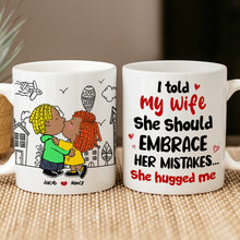 Load image into Gallery viewer, Customizable Couple Coffee Mug - Perfect Valentine's Day Gifts for Couples Coffee Mug PopCulturePrints