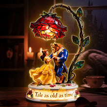 Load image into Gallery viewer, Love's Eternal Glow: Personalized Romantic Couple Acrylic Light Box Light Box PopCulturePrints