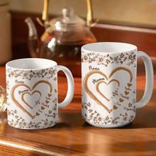 Load image into Gallery viewer, "Love Knows No Bounds" - Personalized Edge-to-Edge Mug, Perfect Gift for Moms and Grandmas Mug PopCulturePrints
