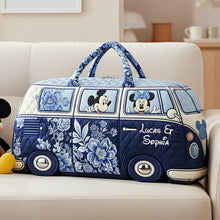 Load image into Gallery viewer, Love on the Go - Personalized Quilted Duffle Bag for Couples Quilted Duffle Bag PopCulturePrints
