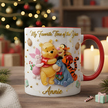 Load image into Gallery viewer, My Favorite Time of the Year Mug - Personalized Gift for Cartoon Lovers Coffee Mug PopCulturePrints