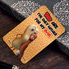Load image into Gallery viewer, Funny Couples Wallet Card - Personalized Hot Dog and Bun Gift | Valentine's Day Gifts Wallet Card PopCulturePrints