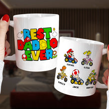 Load image into Gallery viewer, Best Dad Ever Personalized Mug Coffee Mug PopCulturePrints