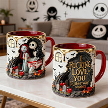 Load image into Gallery viewer, I Fucking Love You (Either way works) - Funny Accent Mug - Personalized Gift for Couples Coffee Mug PopCulturePrints