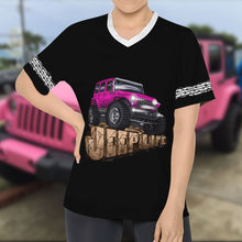 Load image into Gallery viewer, Personalized Jeep Girl Cap with Sunflower and Custom Name AOP Products PopCulturePrints
