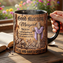 Load image into Gallery viewer, Good Morning Margaret - Personalized Christian Coffee Mug for a Meaningful Start Coffee Mug PopCulturePrints