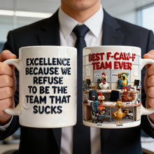 Load image into Gallery viewer, Excellence Quote Coffee Mug - Personalized Gifts for Coworkers Coffee Mug PopCulturePrints