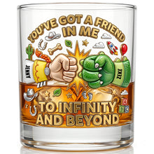 Load image into Gallery viewer, You've Got a Friend in Me - Personalized Drinking Glass for Friends