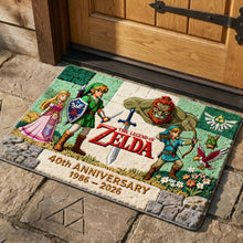 Load image into Gallery viewer, Adventure Awaits - Personalized Anniversary Doormat Gift Doormat PopCulturePrints