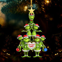 Load image into Gallery viewer, “Celebrate Family Togetherness” – Personalized Christmas Ornament – Custom Gift for Families, Friends & Loved Ones Ornament PopCulturePrints