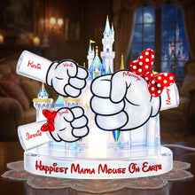Load image into Gallery viewer, Happiest Mama On Earth - Personalized Light Box Gift for Moms, Grandmas, and Loved Ones Light Box PopCulturePrints