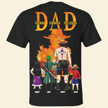 Load image into Gallery viewer, The Man, The Myth, The Legend - Best Pirate Dad Shirt - Personalized Gift for Dad, Grandpa, and Father Figures Shirts PopCulturePrints
