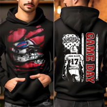 Load image into Gallery viewer, Custom American Football Fan Shirt - Personalized Game Day Apparel Shirts PopCulturePrints