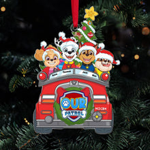 Load image into Gallery viewer, Personalized Kids' Christmas Car Ornament Ornament PopCulturePrints