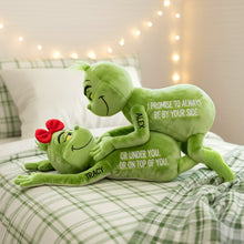 Load image into Gallery viewer, I Promise To Always Be By Your Side - Fun Inseparable Couple Custom Shape Pillow Pillow PopCulturePrints