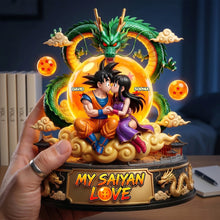 Load image into Gallery viewer, My Saiyan Love Light Box - Personalized Gifts For Couples