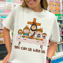 Load image into Gallery viewer, Personalized Christian Family Shirt - You Can Sit With Us Shirts PopCulturePrints