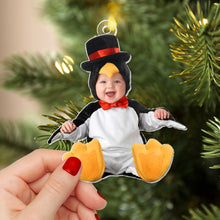 Load image into Gallery viewer, Funny Custom Face For Kids 03hutn260824 Personalized Christmas Ornament Ornament PopCulturePrints