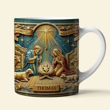 Load image into Gallery viewer, Personalized Jesus Lover Coffee Mug - Trust In The Lord Coffee Mug PopCulturePrints
