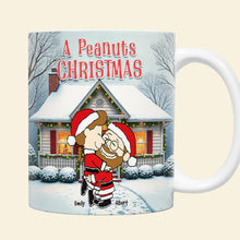 Load image into Gallery viewer, Customizable Peanuts Christmas Mug for Couples | Festive Valentine's Day Gifts Coffee Mug PopCulturePrints