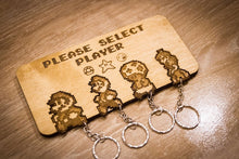 Load image into Gallery viewer, Retro Gamer Laser-Cut Key Holder PopCulturePrints